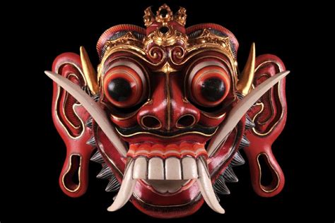 Balinese mask | Topeng, Barong, Seni jepang