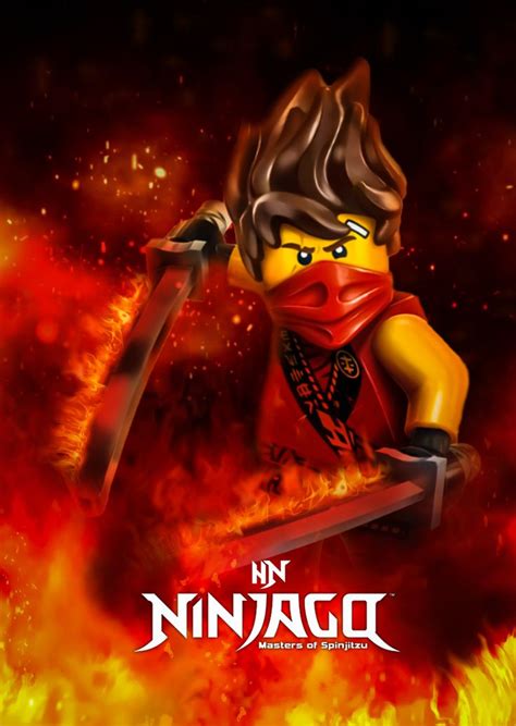 Lego Ninjago Kai Legacy Fire Poster | Lego ninjago, Ninjago, Ninjago kai