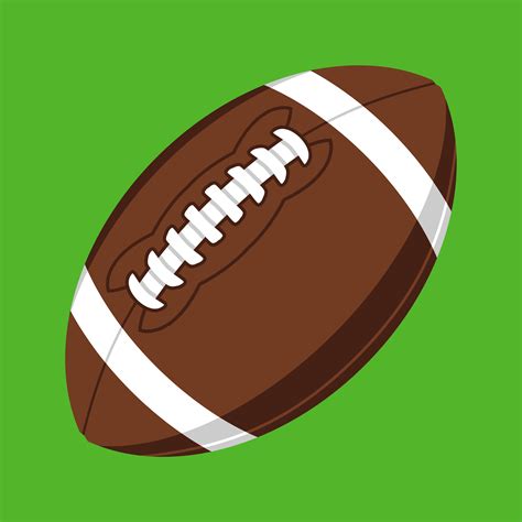 American Football vector icon 551547 Vector Art at Vecteezy