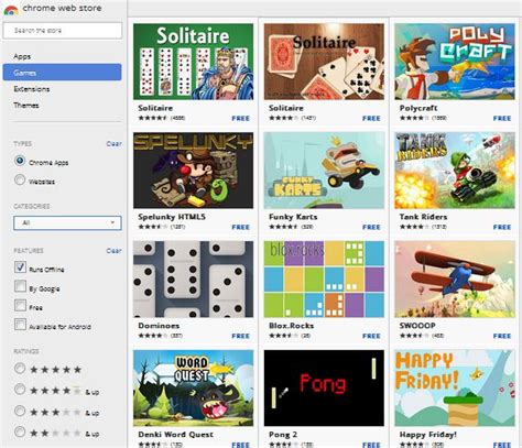 Chrome Offline: play free browser games without internet