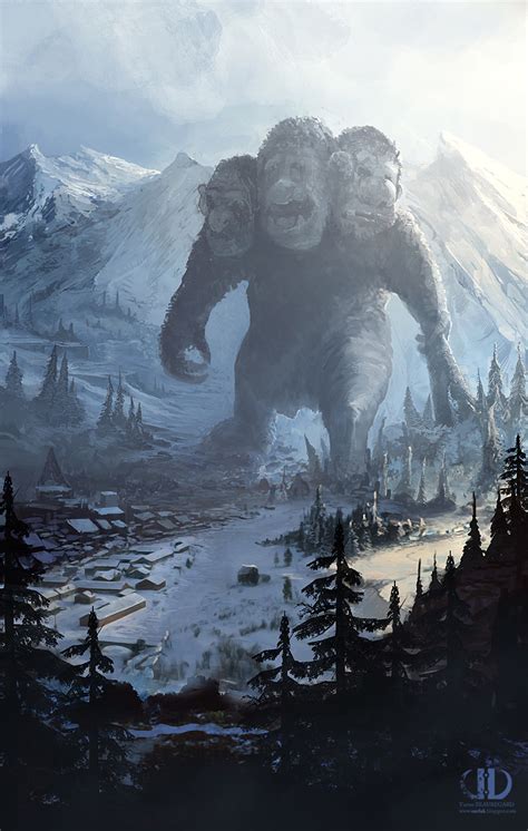 Troll Giant by Tierno Beauregard : r/Fantasy