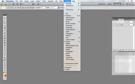 Adobe Photoshop Basics: Menu Bar