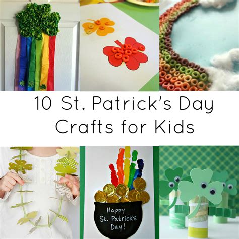 Activities for Kids: 10 St. Patrick Day Crafts | CrystalandComp.com