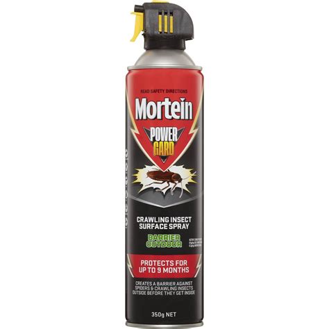 Mortein Powergard Outdoor Crawling Insect Surface Barrier Spray 350g | Woolworths