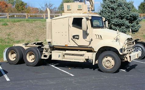 Armored Mack Sleeper - US Army | Tactical truck, Army truck, Tanks military