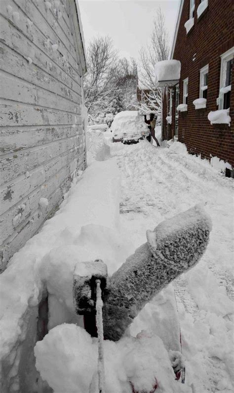 Record snow fall in Erie PA (took us 3 hours to dig out) 53" in 2 days!