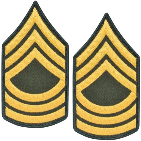 Army Master Sergeant Rank Insignia