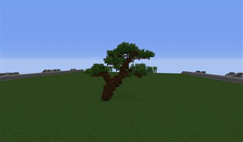 Made a little bonsai tree! : Minecraft