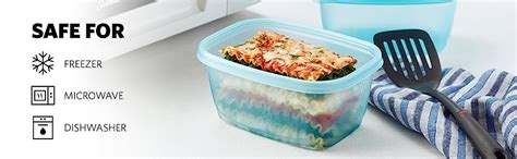 Glad Food Storage Containers, FreezerWare, Small, 24 Ounce, 4 Count ...