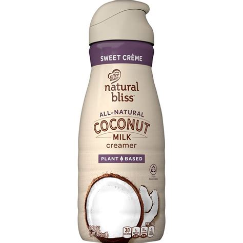 Nestle Coffee Mate Natural Bliss Sweet Creme Coconut Milk Liquid Coffee Creamer - Shop Coffee ...
