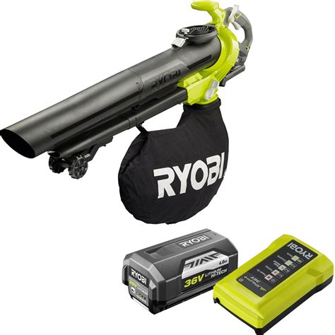 Ryobi 36V Brushless Cordless Blower Vac 4.0Ah Kit - Bunnings Australia