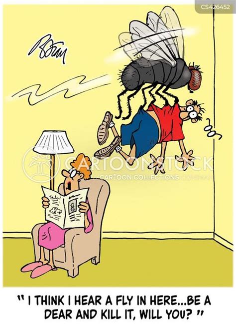 Bug Swatter Cartoons and Comics - funny pictures from CartoonStock