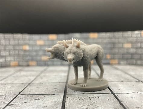 Death Dog Monstrosity Tabletop RPG Mz4250 3D Printed Miniatures 28mm ...