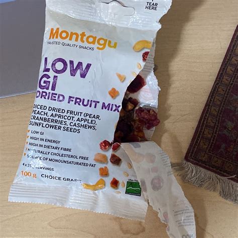 Montagu Low Gi Dried Fruit Mix Review | abillion