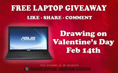 Free Laptop Giveaway - Julie's Freebies