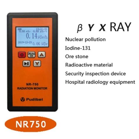 LCD Geiger Nuclear Radiation Monitor Nuclear Radiation Detector Portable | Lazada