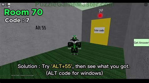 Puzzle Doors Level 70 Roblox Answer [With Explanations] » Puzzle Game ...