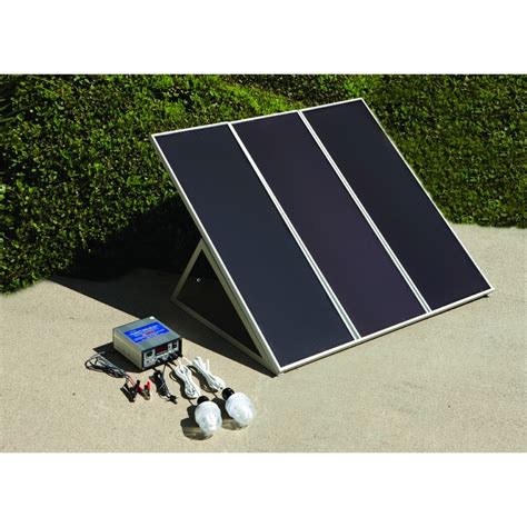 Harbor Freight Tools - 45 watt solar panel kit is sometimes available for 170$ or less. It's 3 ...