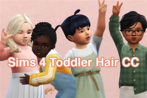 37+ Best Sims 4 Toddler Hair CC You need to download! themodsbabe.com