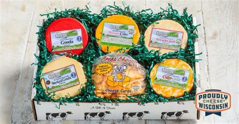 Wisconsin Cheese Variety Box - Cheese Gift Baskets - Arena Cheese