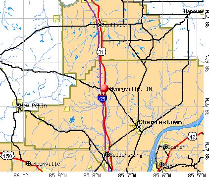 Henryville, Indiana (IN 47126, 47143) profile: population, maps, real ...