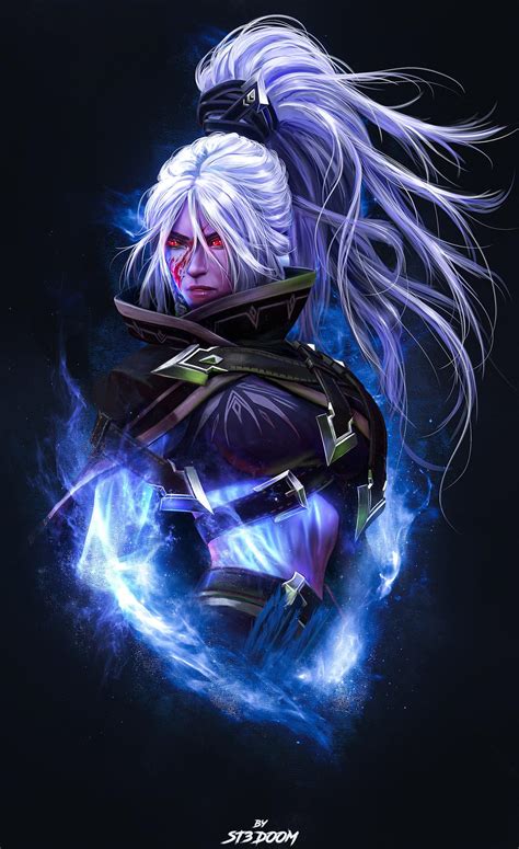 Drow Ranger Arcana fanart by me / Which Arcana do you wanna see next?! : r/DotA2