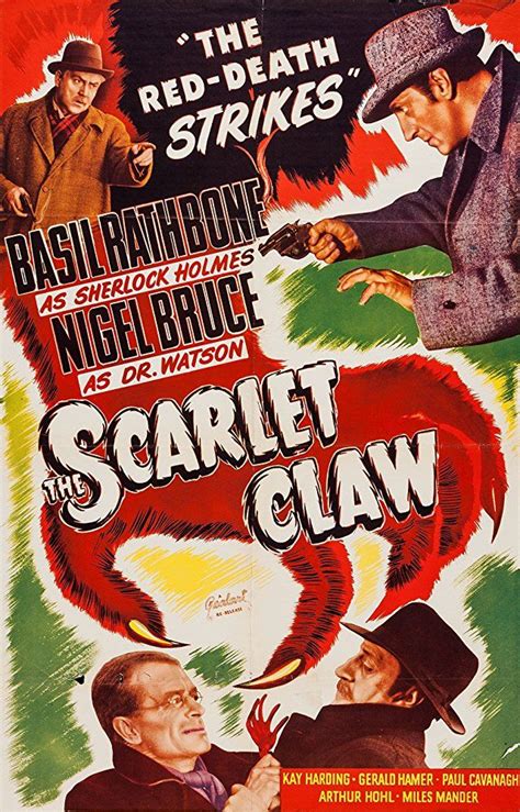 The Scarlet Claw (1944) Horror Movie Posters, Cinema Posters, Concert ...