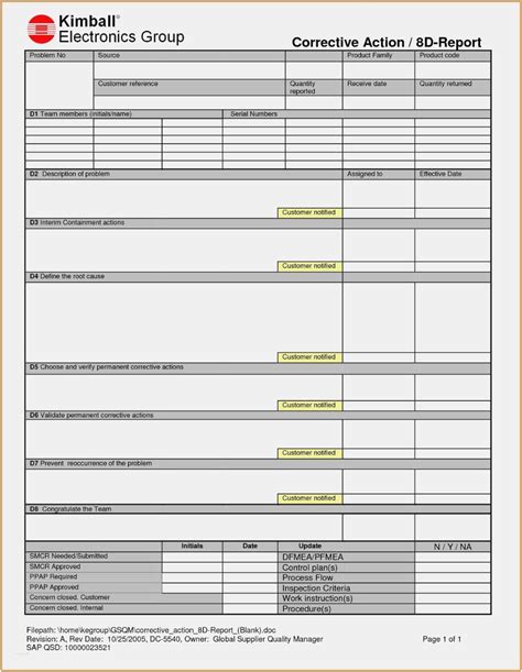 8d Report Template Pdf (1) - TEMPLATES EXAMPLE | TEMPLATES EXAMPLE ...