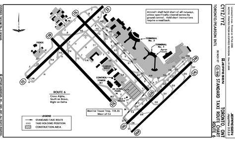 Toronto Pearson International Airport Map Of Terminals