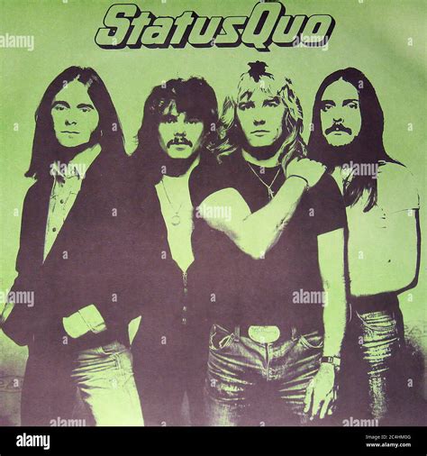 Status Quo Rockin' All over the World 12'' Vinyl Lp - Vintage Record Cover 02 Stock Photo - Alamy