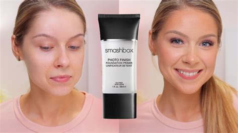 Smashbox Photo Finish Primer Review & Wear Test - YouTube