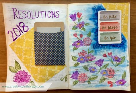 Art Directives for New Year's Resolutions - Creativity in Therapy