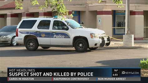 Phoenix PD involved in shooting, suspect killed | 12news.com