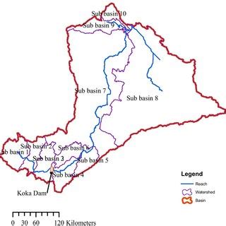 Study area map, Awash River Basin | Download Scientific Diagram