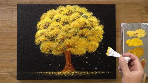 acrylic tree painting techniques - Leora Canty