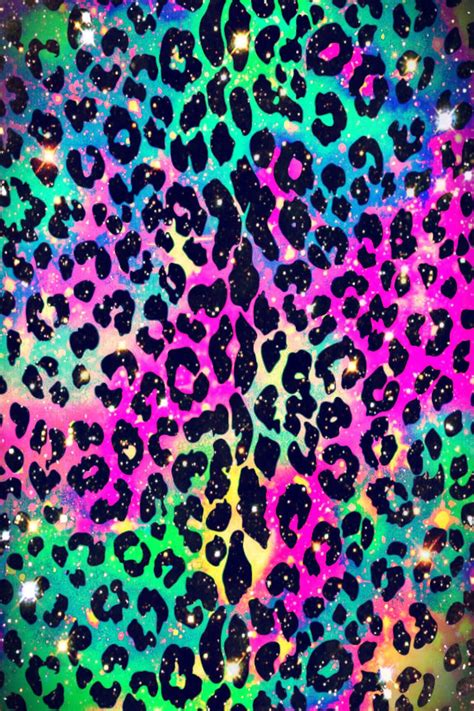 Neon Leopard Print Galaxy Wallpaper | Cheetah print wallpaper, Leopard print wallpaper, Animal ...