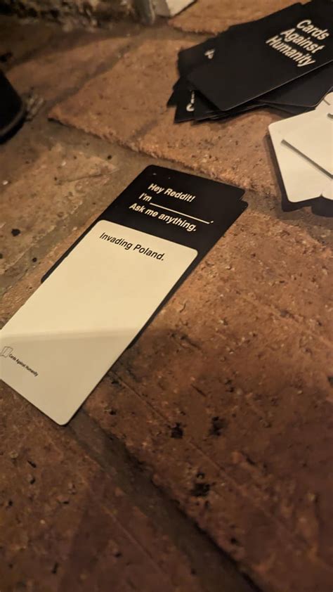 Official Cards Against Humanity Cards to Azala Cards : r/cardsagainsthumanity