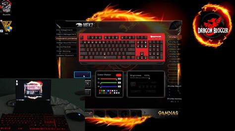 Lighting Effects and more on the iBUYPOWER MEK2 Pro RGB Mechanical Keyboard - YouTube