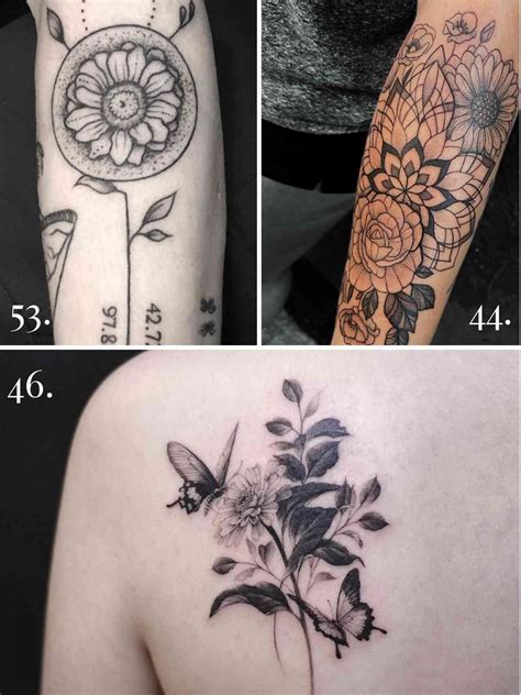 53 Zinnia Tattoo Flower Ideas - Tattoo Glee