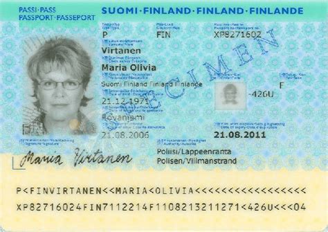 Passport of Finland - Immigration Services & Residence Permits (ISRP)