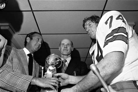 Pete Rozelle,Tom Landry & Bob Lilly after Super Bowl 6 Dallas Cowboys ...