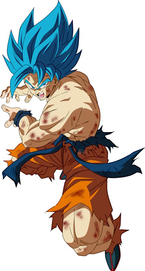 GOKU SSJ BLUE - BROLY by SaoDVD on DeviantArt | Dragon ball art goku ...