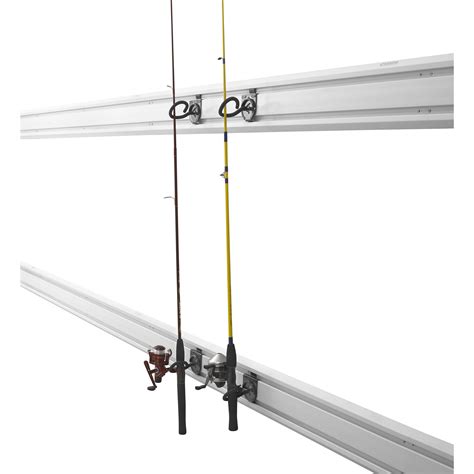 Gladiator Fishing Pole Holder Garage Hook Wall Mounted Fishing Rack & Reviews | Wayfair