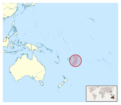 Large location map of Tonga | Tonga | Oceania | Mapsland | Maps of the ...