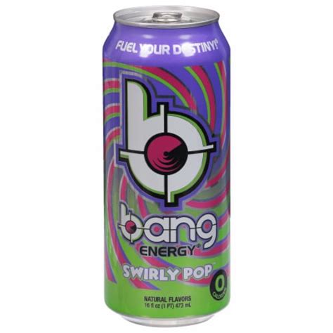 Bang Energy® Swirly Pop™ Energy Drink Can, 16 fl oz - Dillons Food Stores