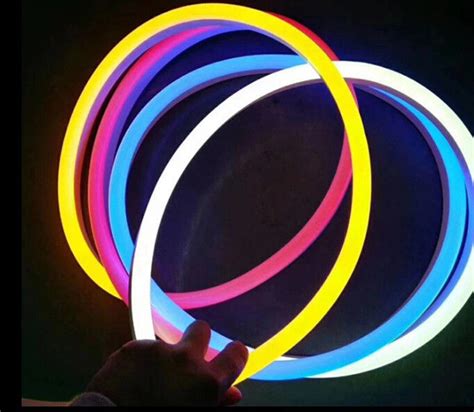 Silicone NEON LED Strip 24V Super Flexible Neon Led Rope Lights Waterproof