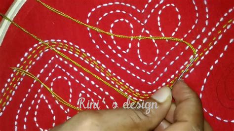 Hand Embroidery Nakshi Kantha Design Stitching Tutorial,Nakshi kantha ...