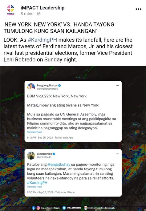 The disaster preparedness is so New York. : r/Philippines