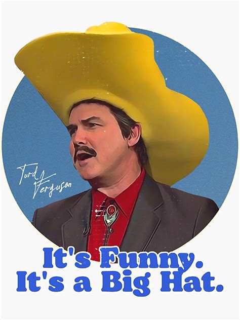 "Norm MacDonald as Turd Ferguson Retro SNL Celebrity Jeopardy " Sticker for Sale by ZaneHowarde ...