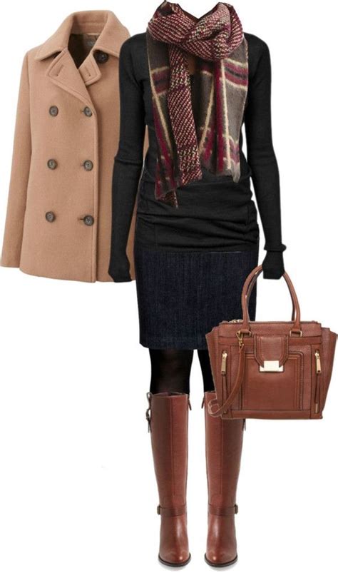 12 Best Classic Polyvore Outfits For Winter 2024 - Warm Winter Outfit Sets - Her Style Code